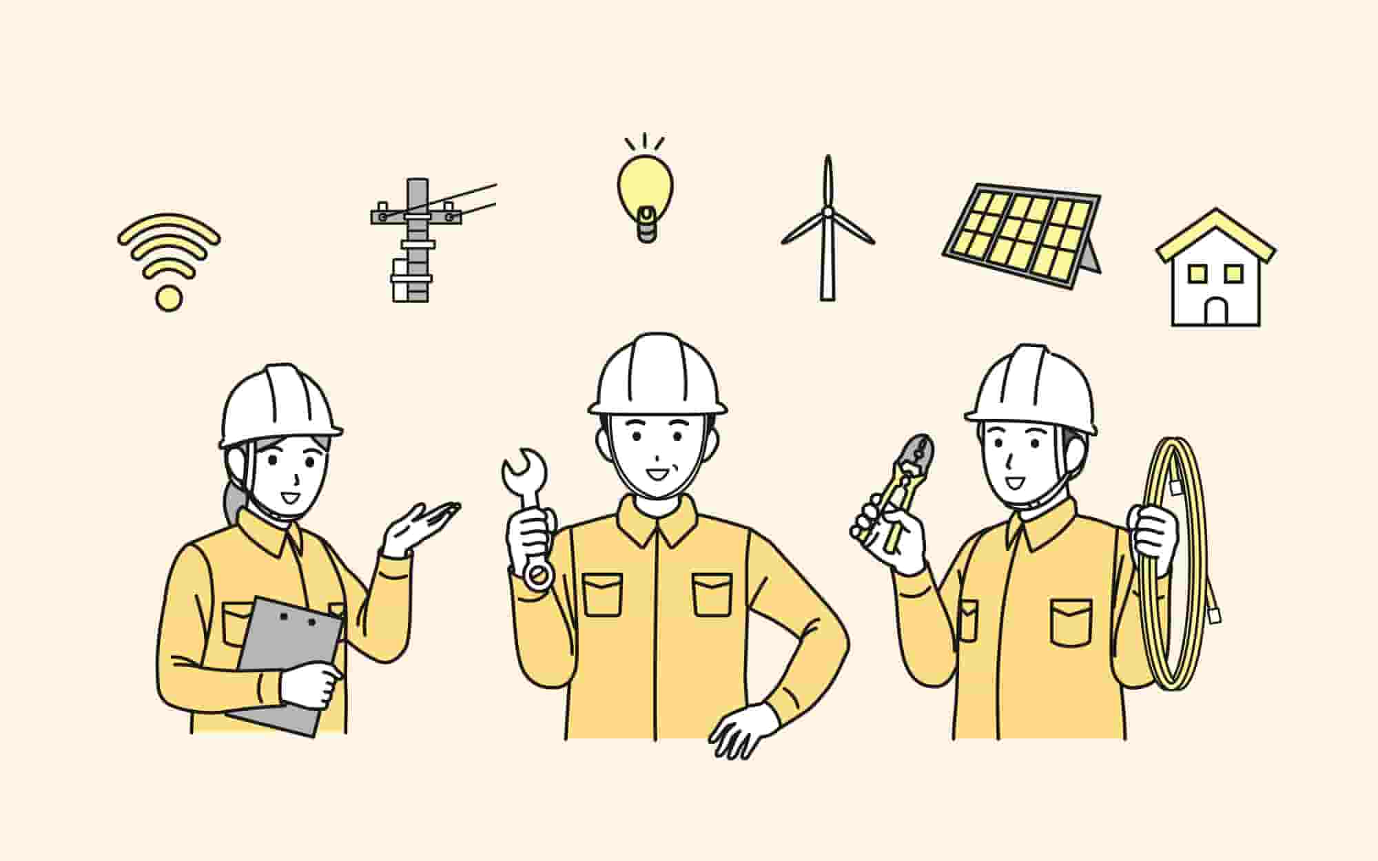 電気工事士　向いている人